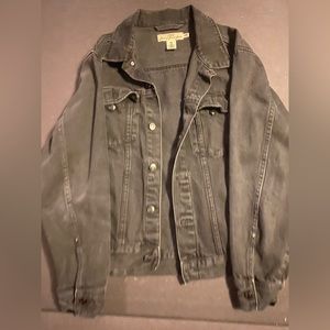 H&M: Black Denim Jacket